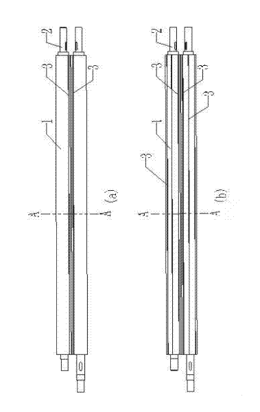 Husking rubber roller mechanism for corn husker