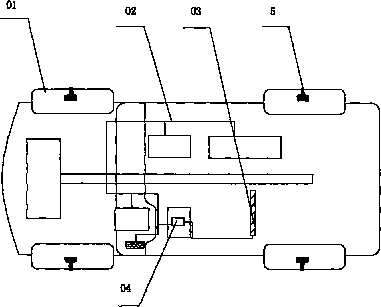 TPMS (Tire Pressure Monitor System) performance testing device and testing method