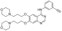 Bis(morpholinoalkoxy)quinazoline derivatives and their use in antitumor