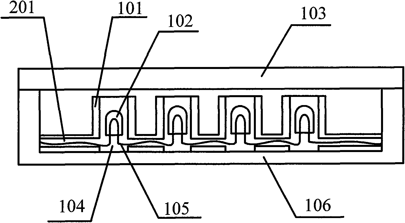 Ground display screen module and ground display screen