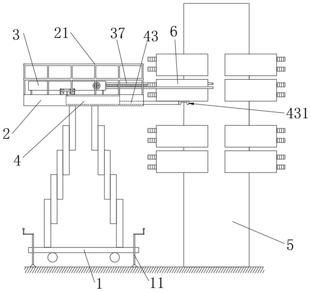 Capacitor replacement operation platform