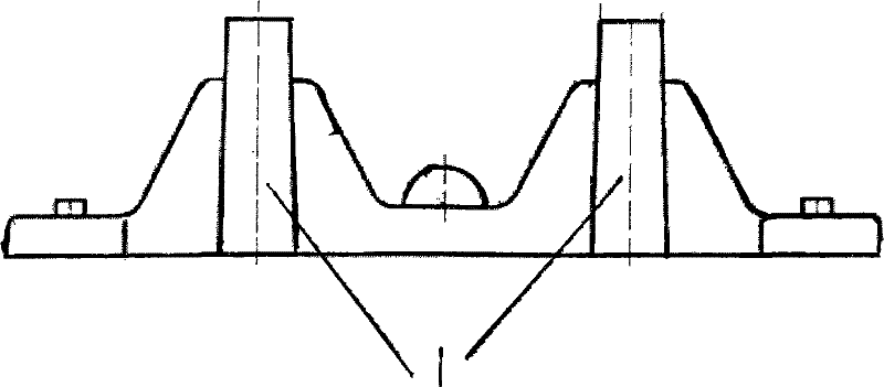 Large medical apparatus aluminium alloy casting stable filling method