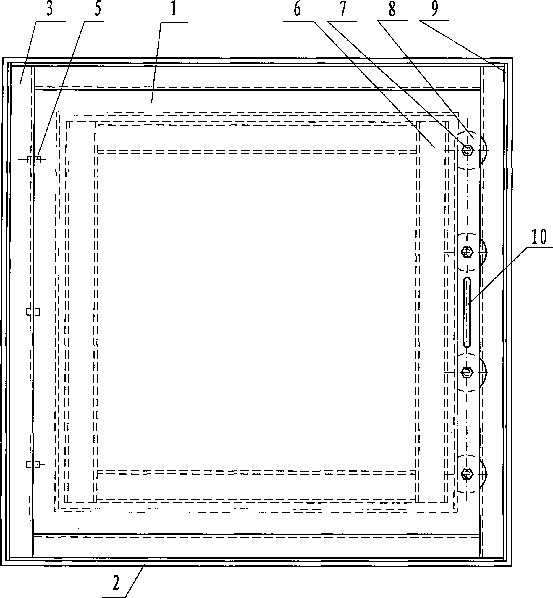 Cipher well lid