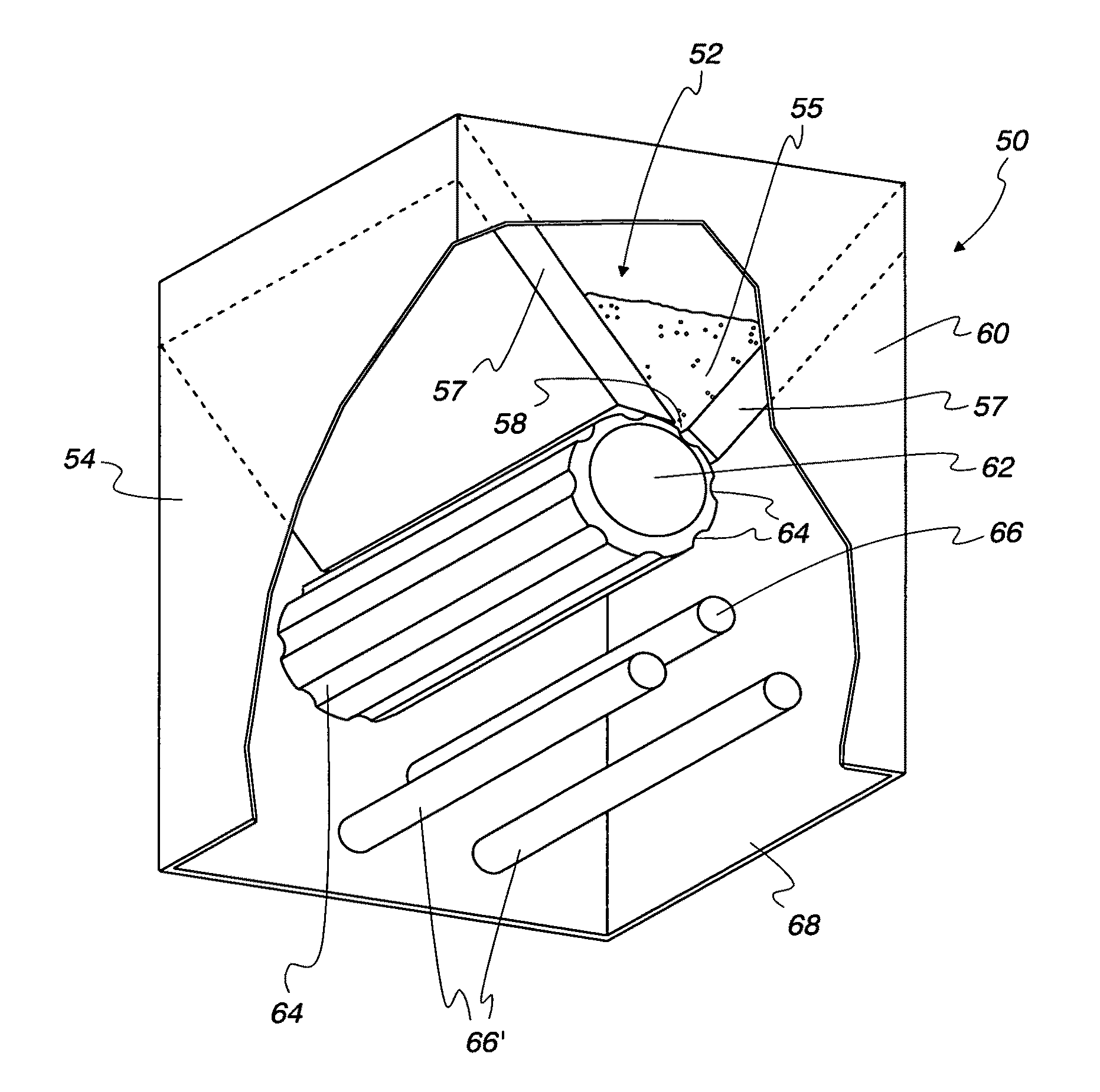 Storage and packaging of bulk food items and method