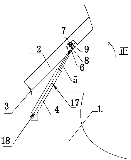 Turnover device and vehicle manufactured by adopting turnover device