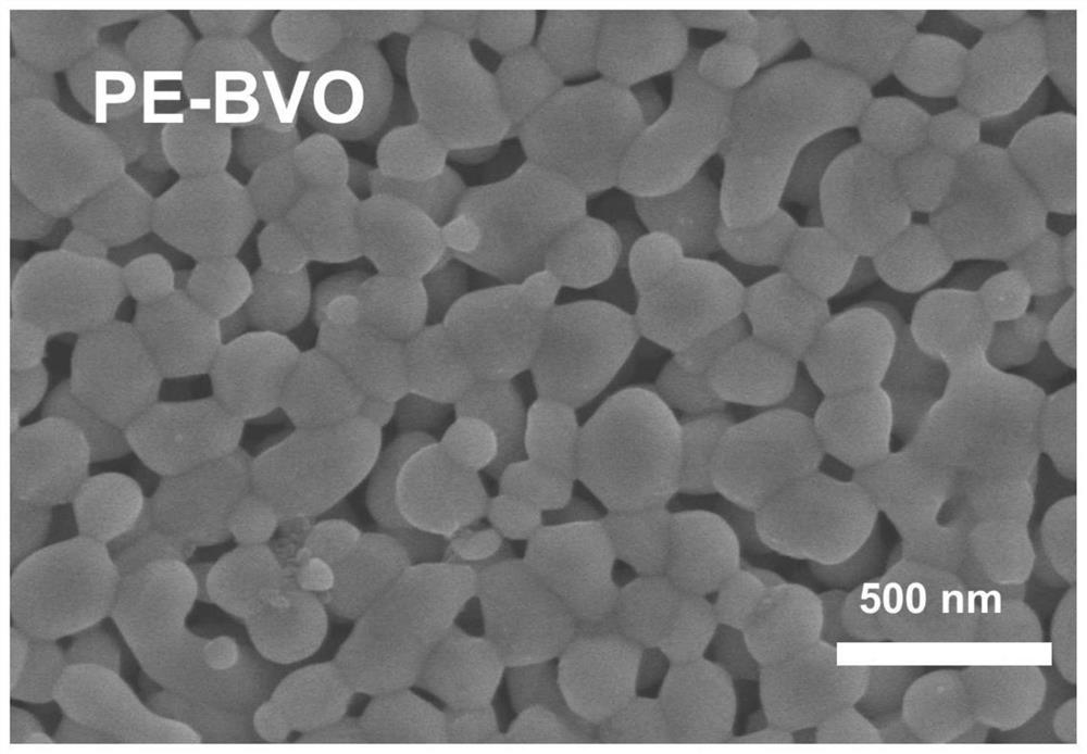 A bismuth vanadate electrode rich in surface oxygen vacancies and its preparation method and application