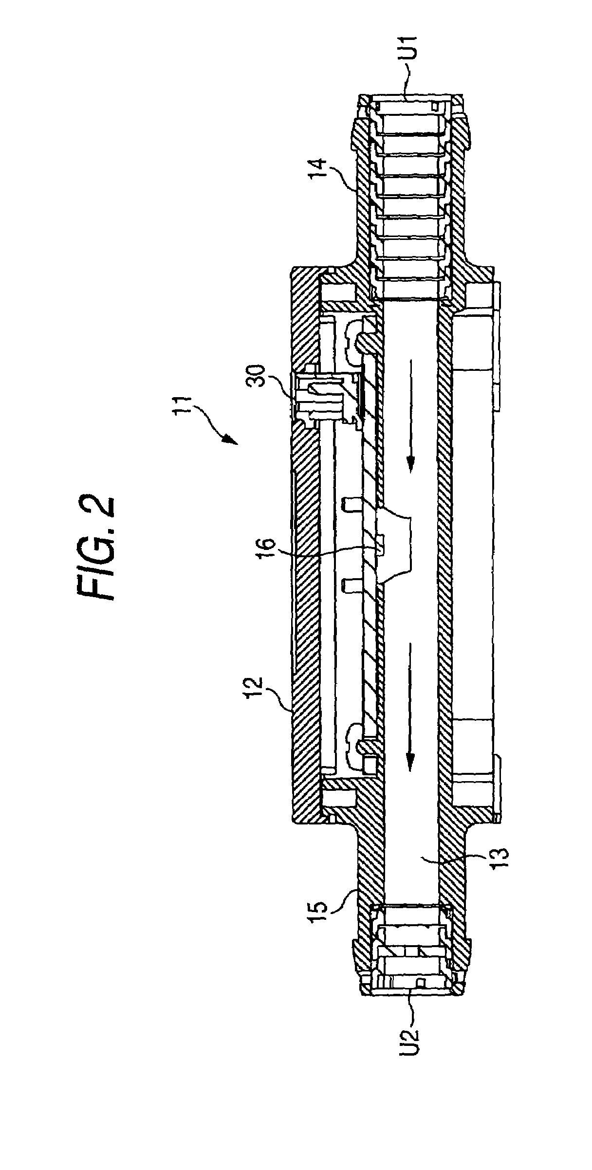 Rectifier unit and rectifier attaching structure