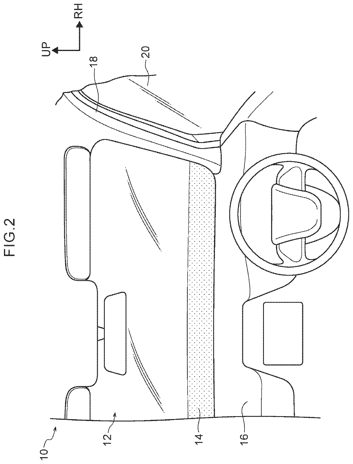 Visibility Control Device for a Vehicle