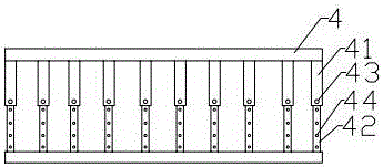 Guard railing used for windows with extending and contracting functions