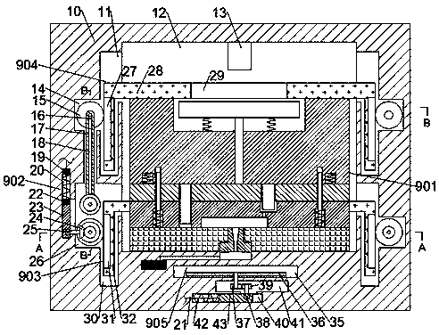 Dual-stack mold processing device