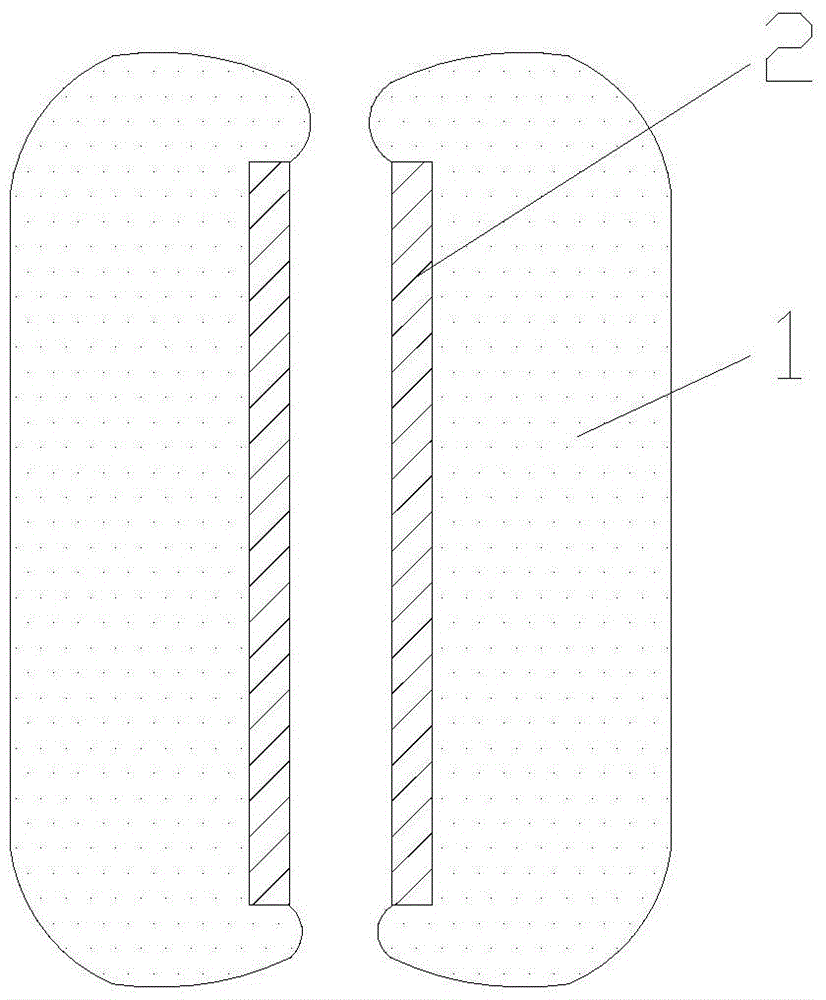 Extrauterine contraception device for dogs and contraception method thereof