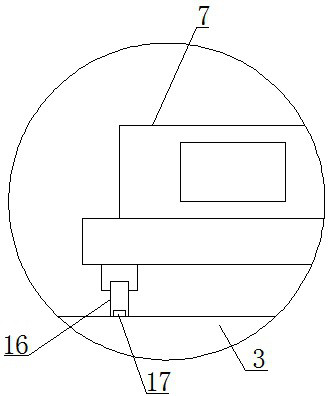 Automatic warehousing device for electric power materials