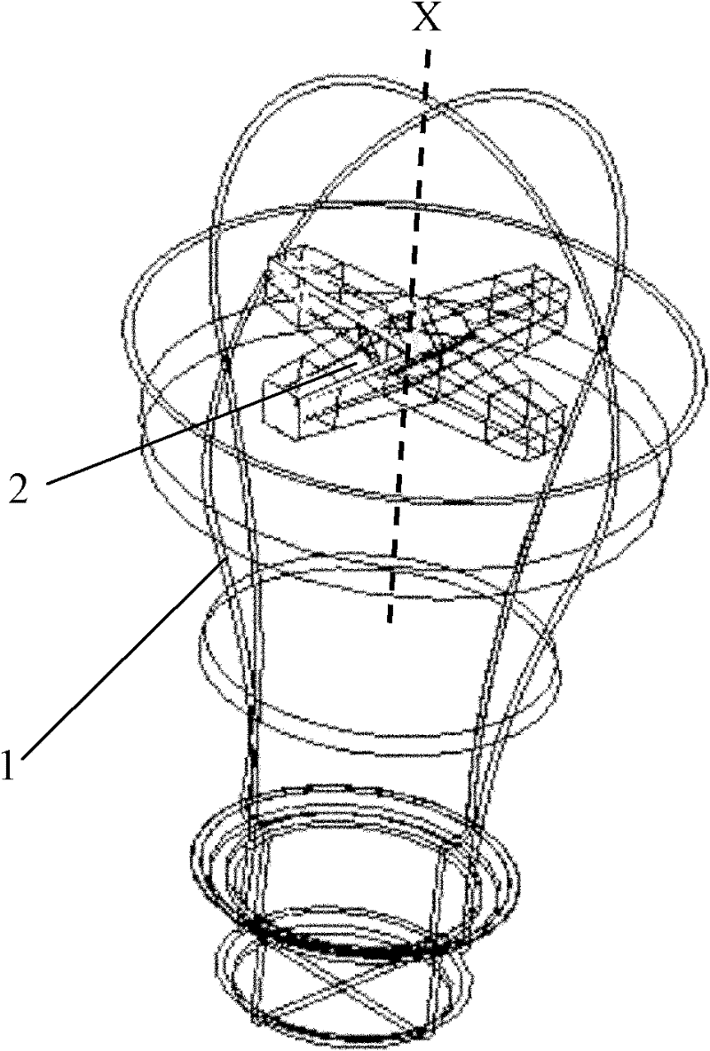 Omnidirectional lighting device