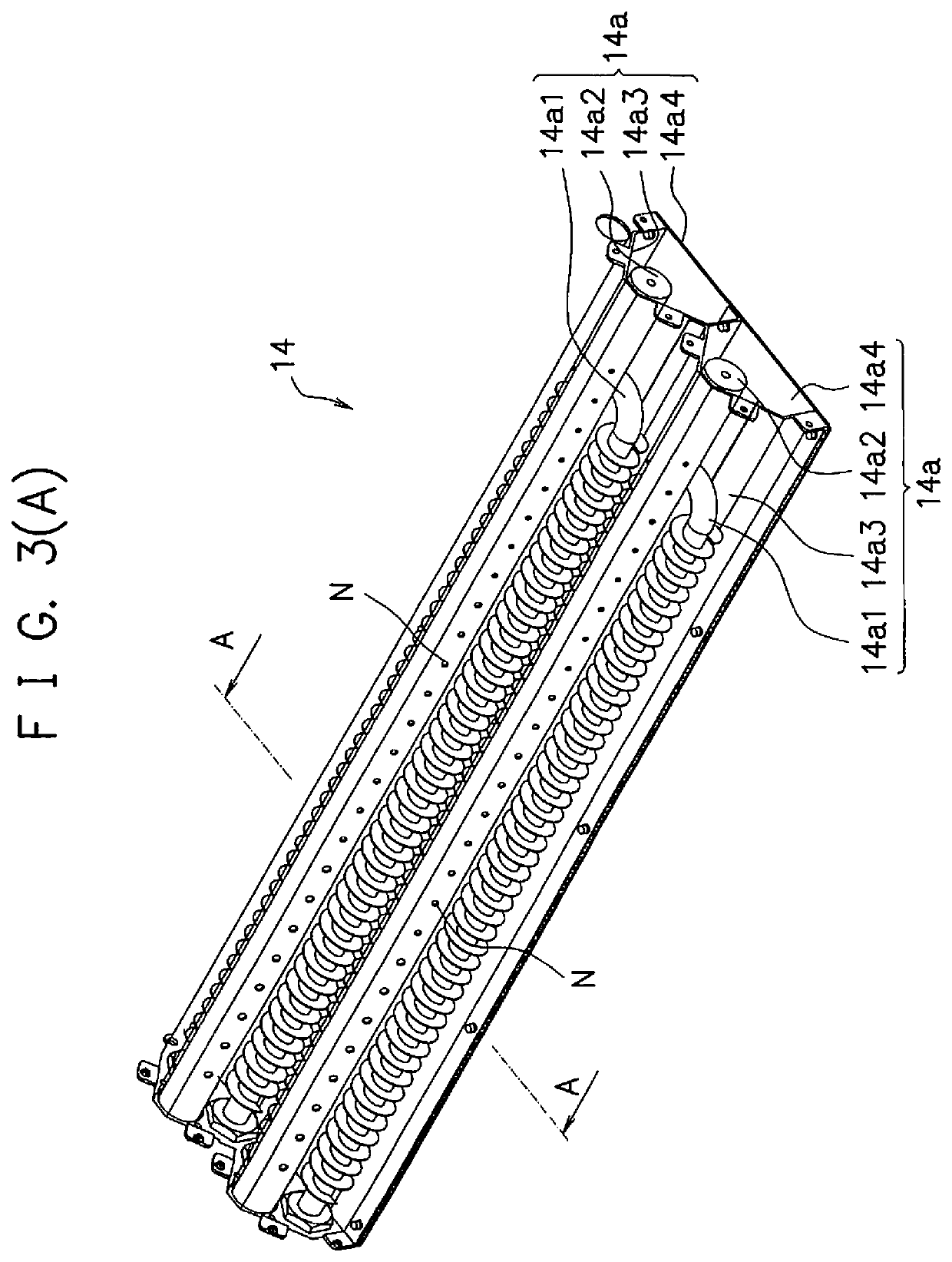 Drying device and ink-jet printing device equipped with the same