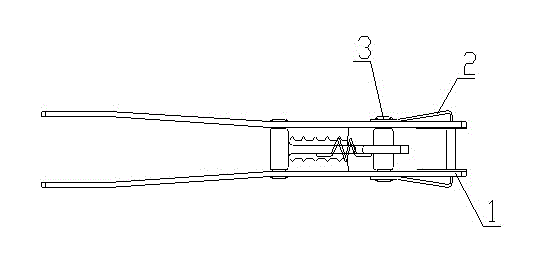 Isolating switch moving contact structure