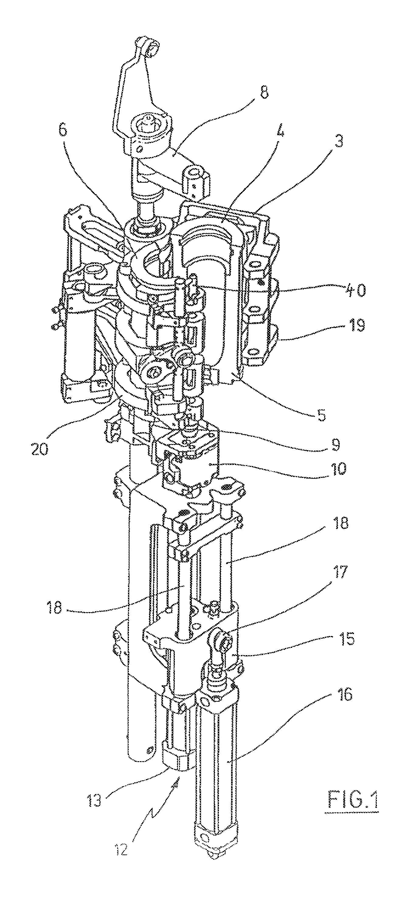 Method and apparatus for blow-molding containers