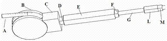 An online solid-state phase transformation treatment device and treatment method for alloy rod billet