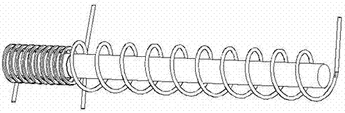 An online solid-state phase transformation treatment device and treatment method for alloy rod billet