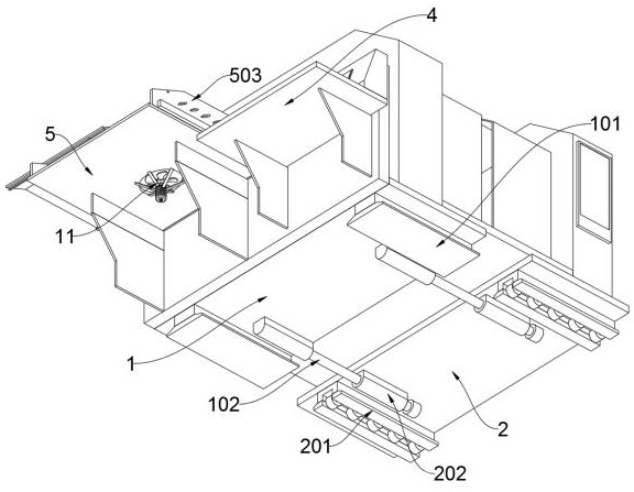 An installation base structure for protection and transfer of electrical automation equipment