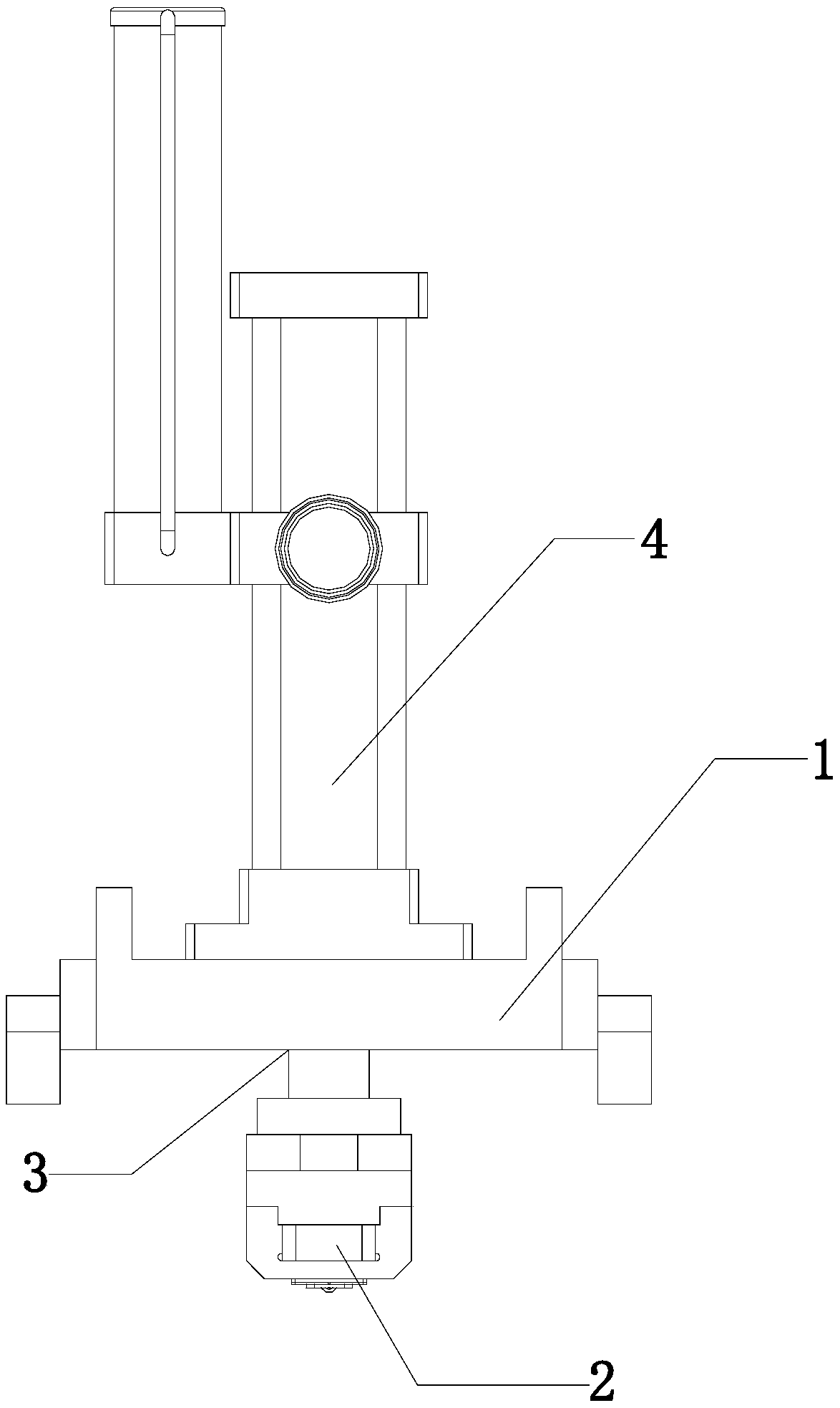 Wear-resistant precise lettering press-riveting machine working device and heat treatment process thereof