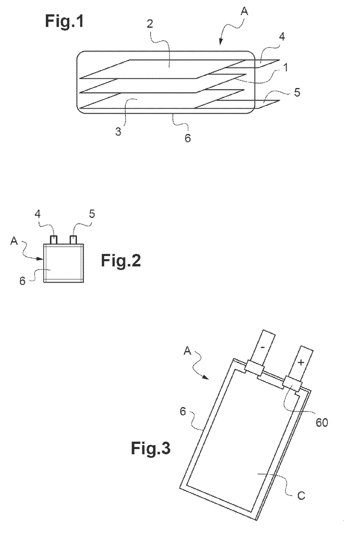 High-capacity stacked-electrode metal-ion accumulator capable of delivering high power