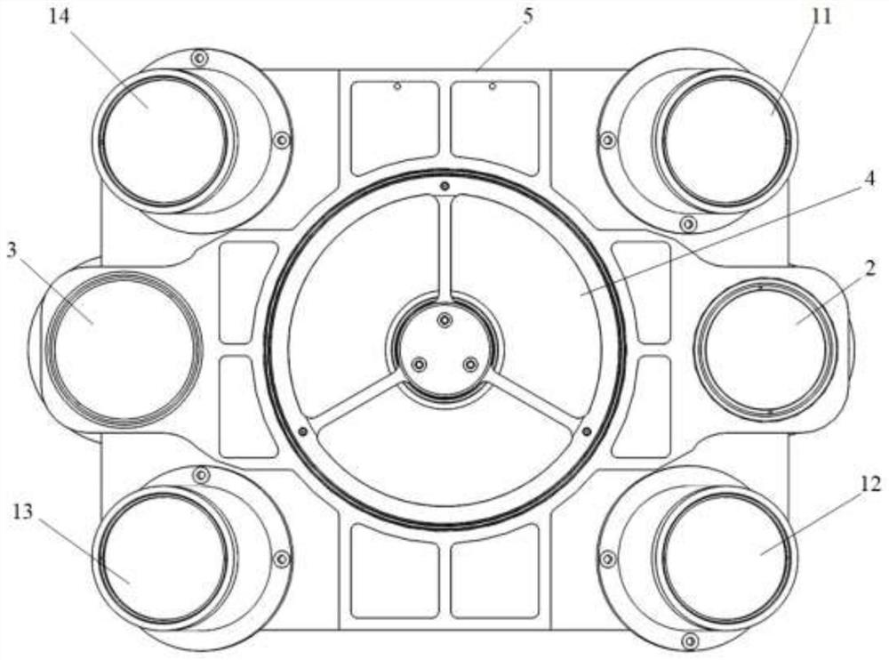 Field-of-view spliced wide-area rapid capturing laser communication terminal