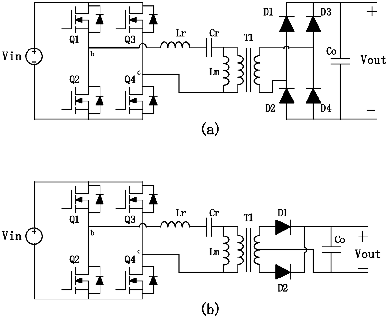 A bidirectional resonant conversion circuit, converter and control method thereof