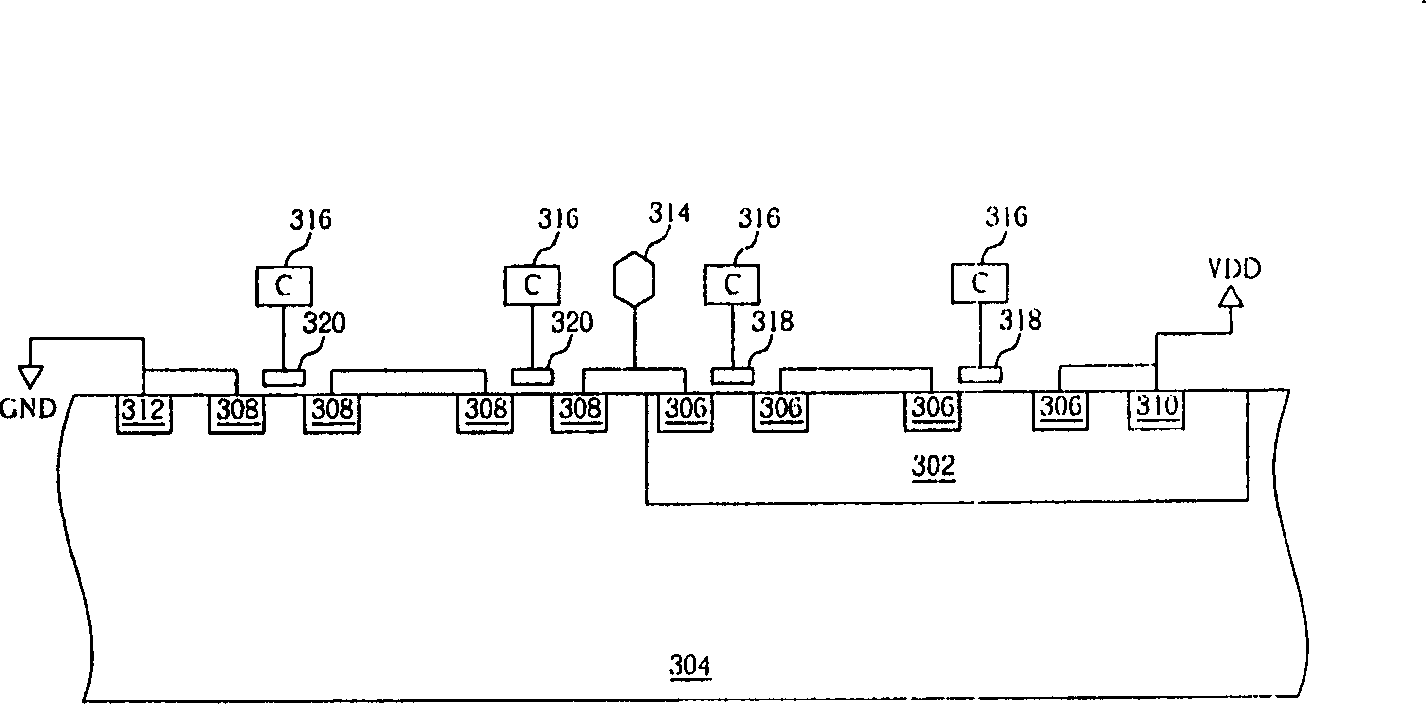 Output stage structure