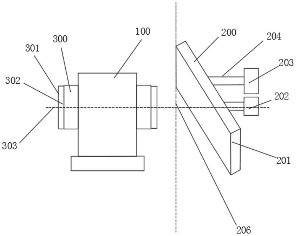 Flattening device and flattening method for full-tab battery roll core ...