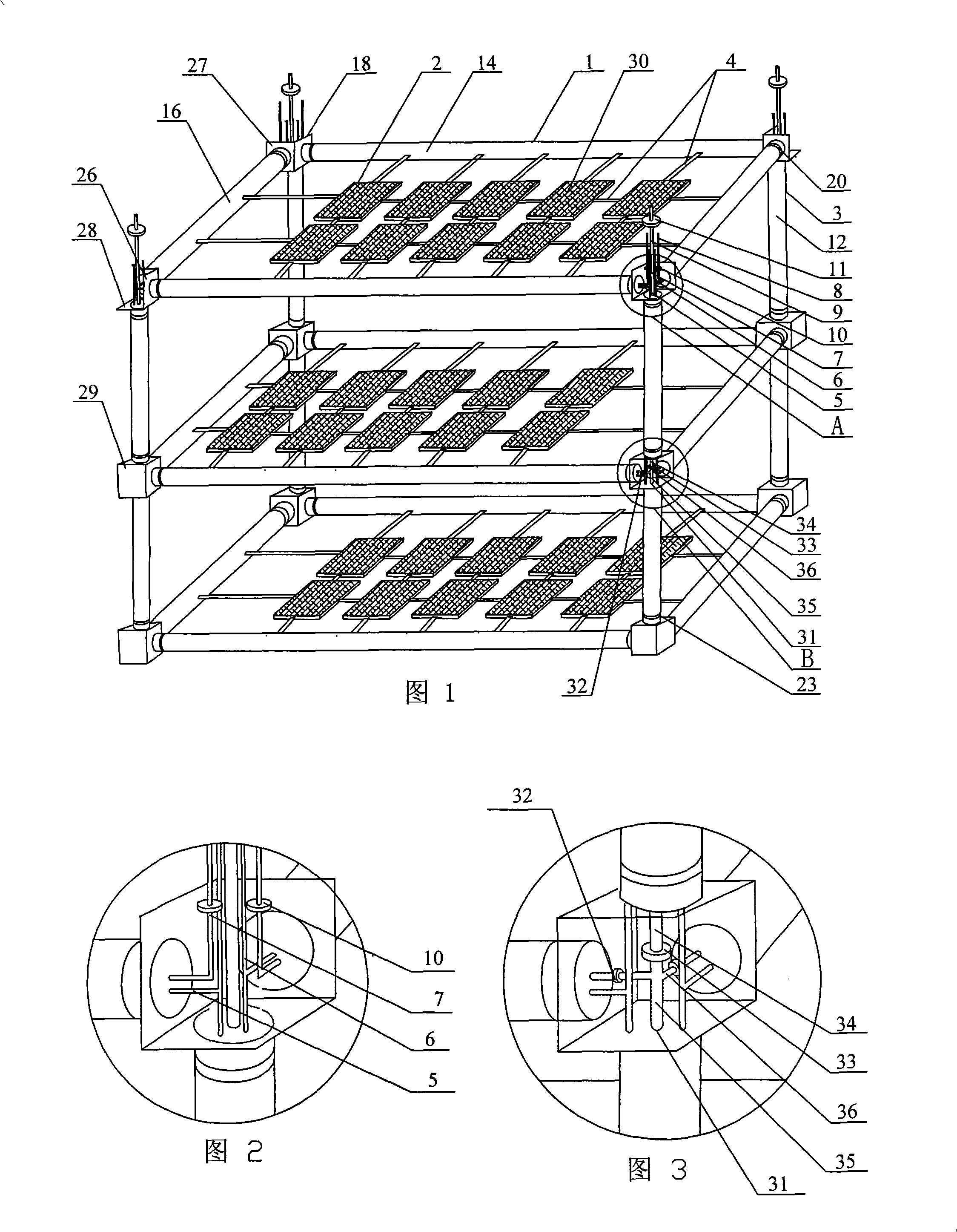 Space fragment and micrometeoroid impact resistant protection mechanism capable of inflating and expanding on rails
