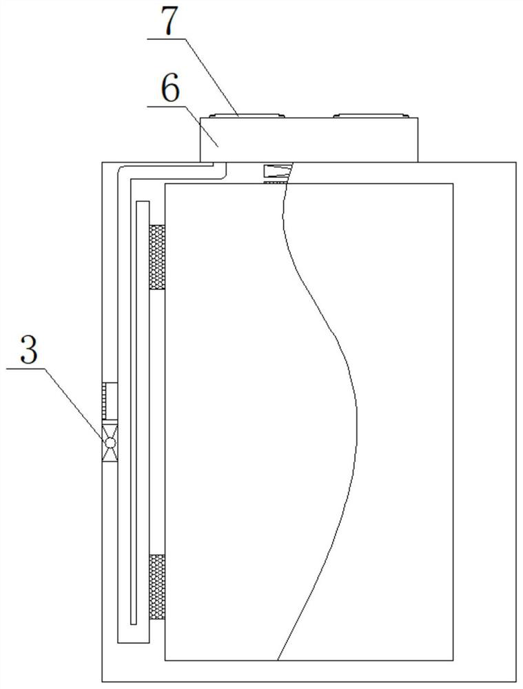 Energy-saving air cleaning system applied to elevator