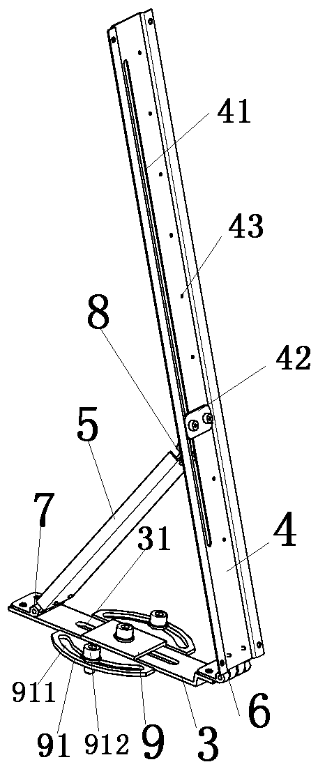 Integrated solar street lamp and installation method thereof