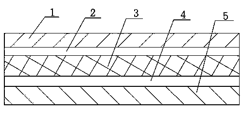 A fluorine film backplane with light reflection function