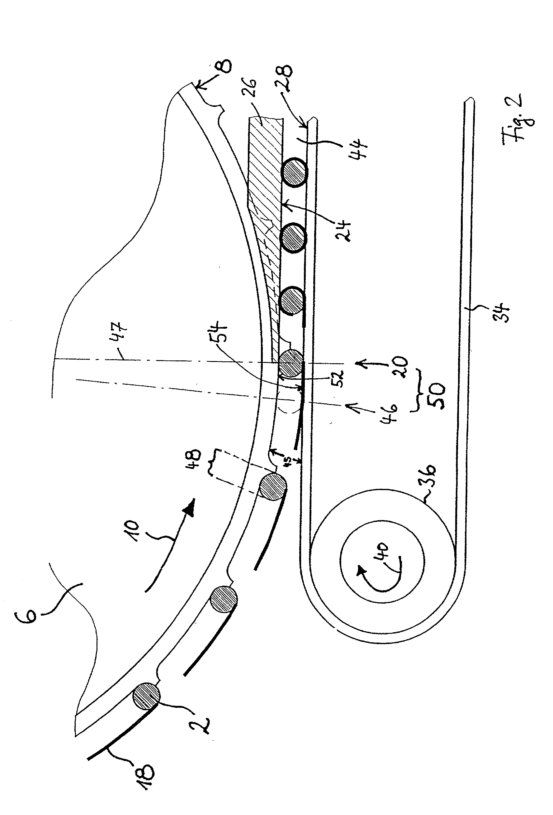 Method of and apparatus for convoluting bands around rod-shaped articles