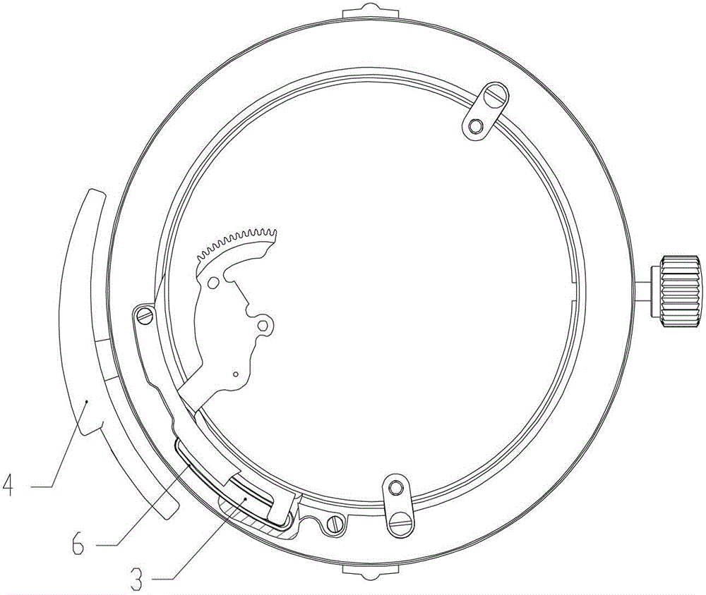 A starting mechanism of a mechanical timekeeping watch