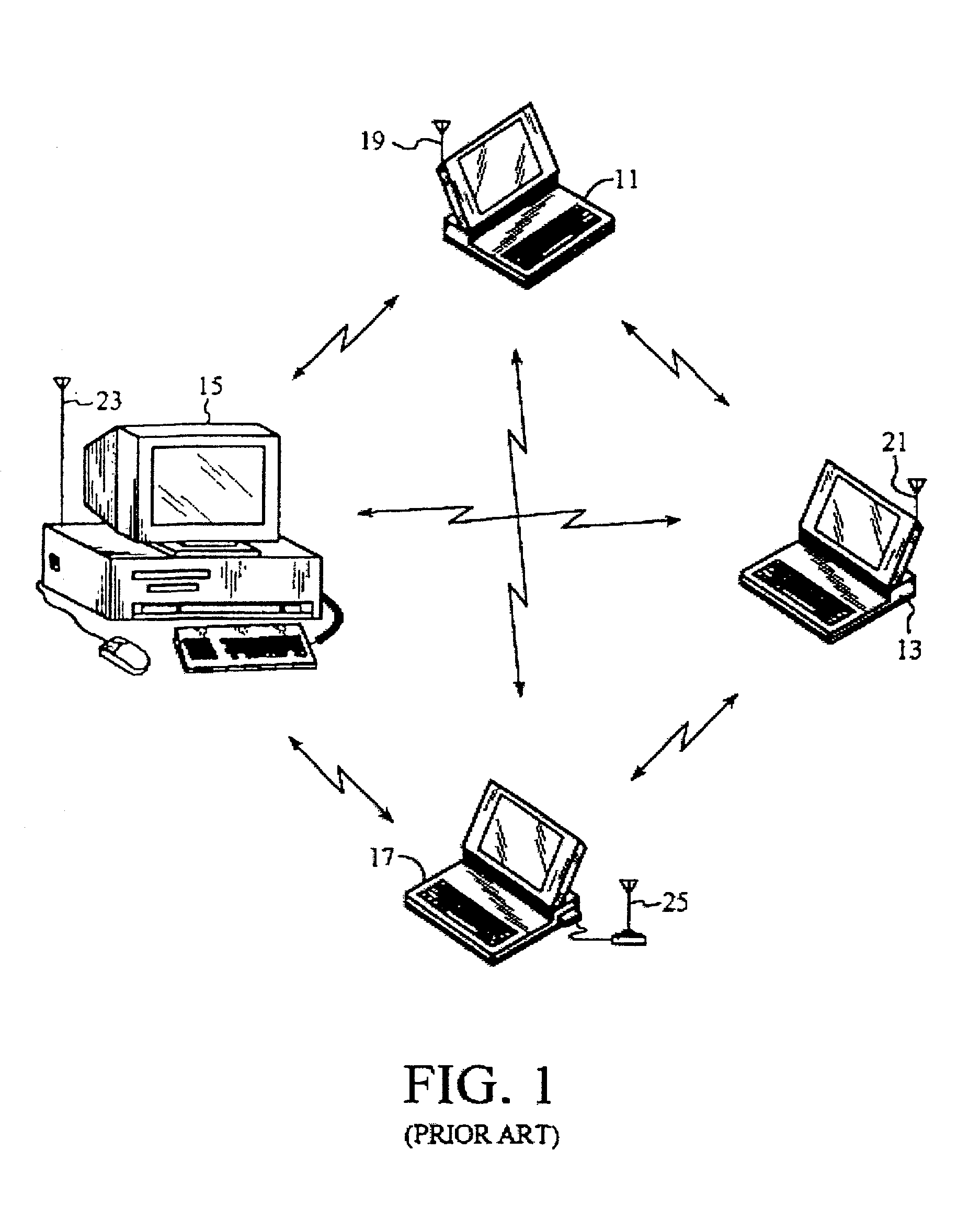 Method and system for simulating multiple independent client devices in a wired or wireless network