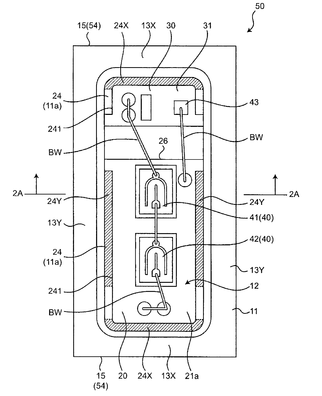 Molded package and light emitting device