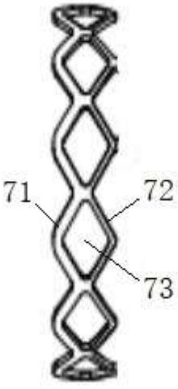 Stent for peripheral blood vessels