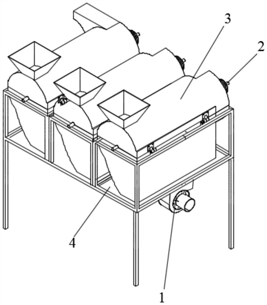 Intelligent garbage classified collection and transportation device