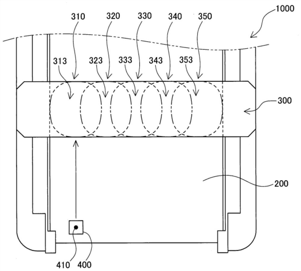 Sensitivity testing method of conveyor belt type needle detector and conveyor belt type needle detector