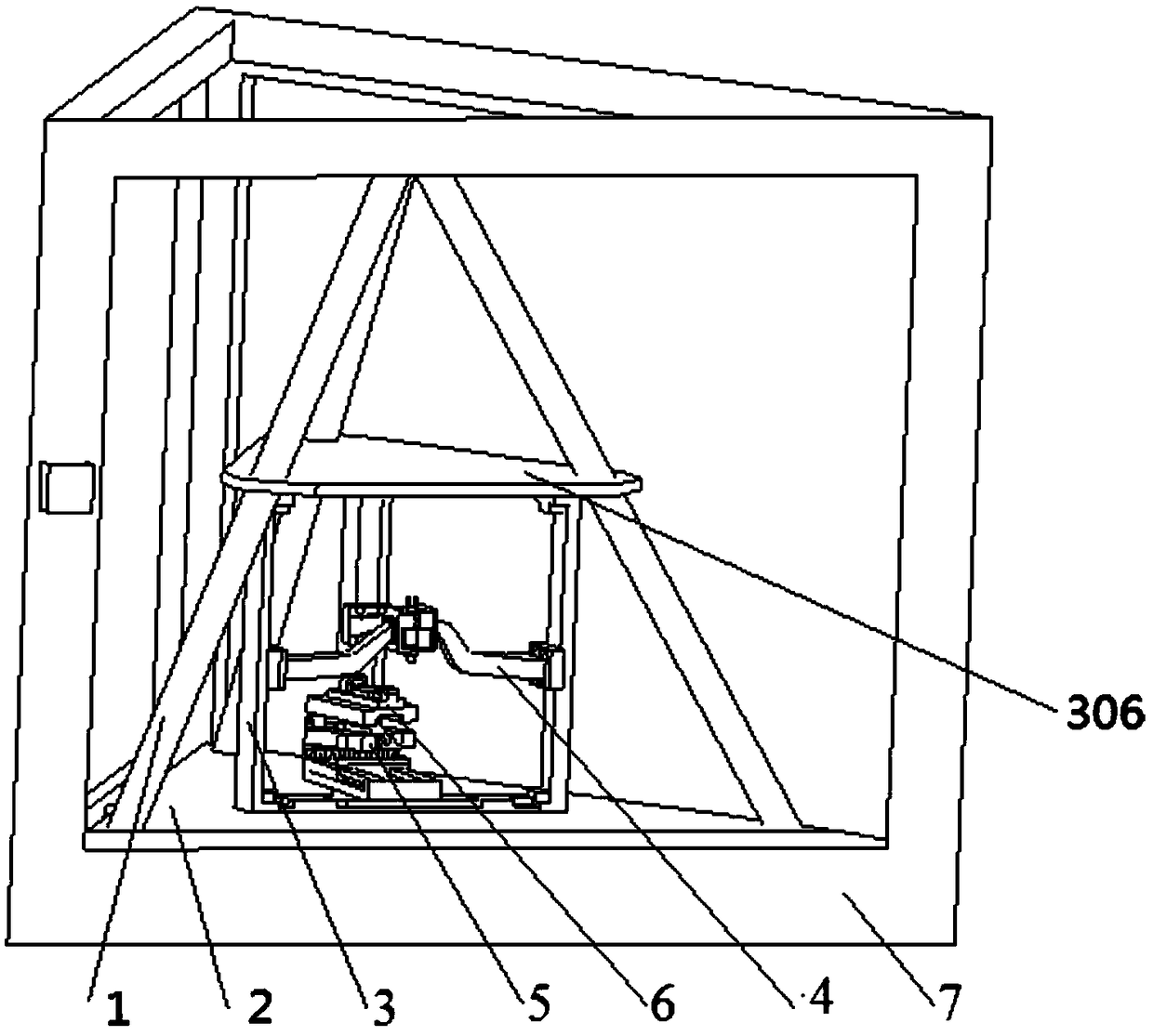 A micro-precision machine tool capable of processing free-form surfaces at one time