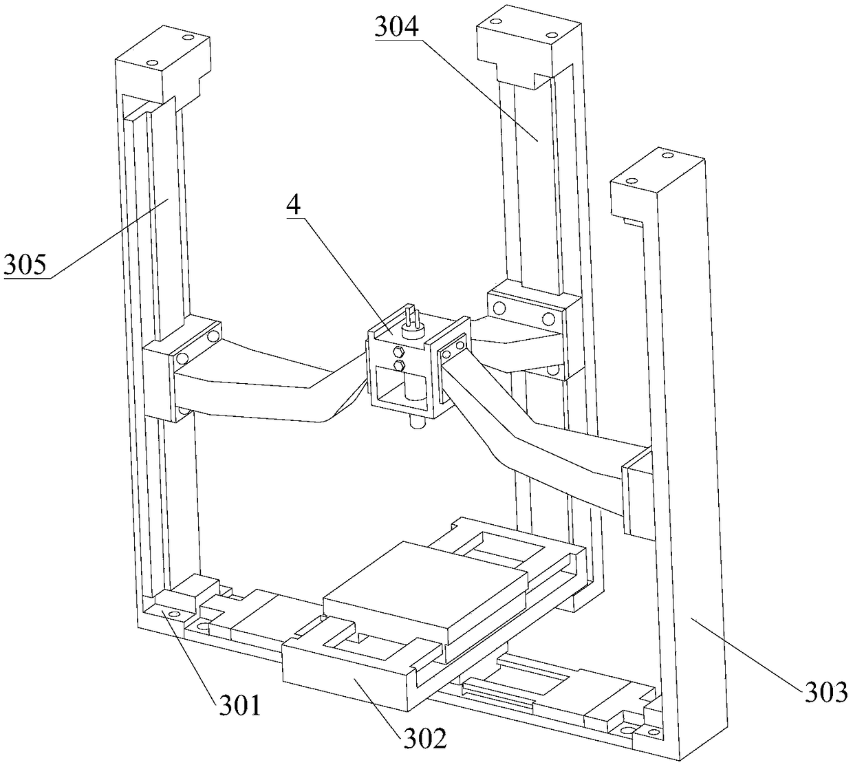 A micro-precision machine tool capable of processing free-form surfaces at one time