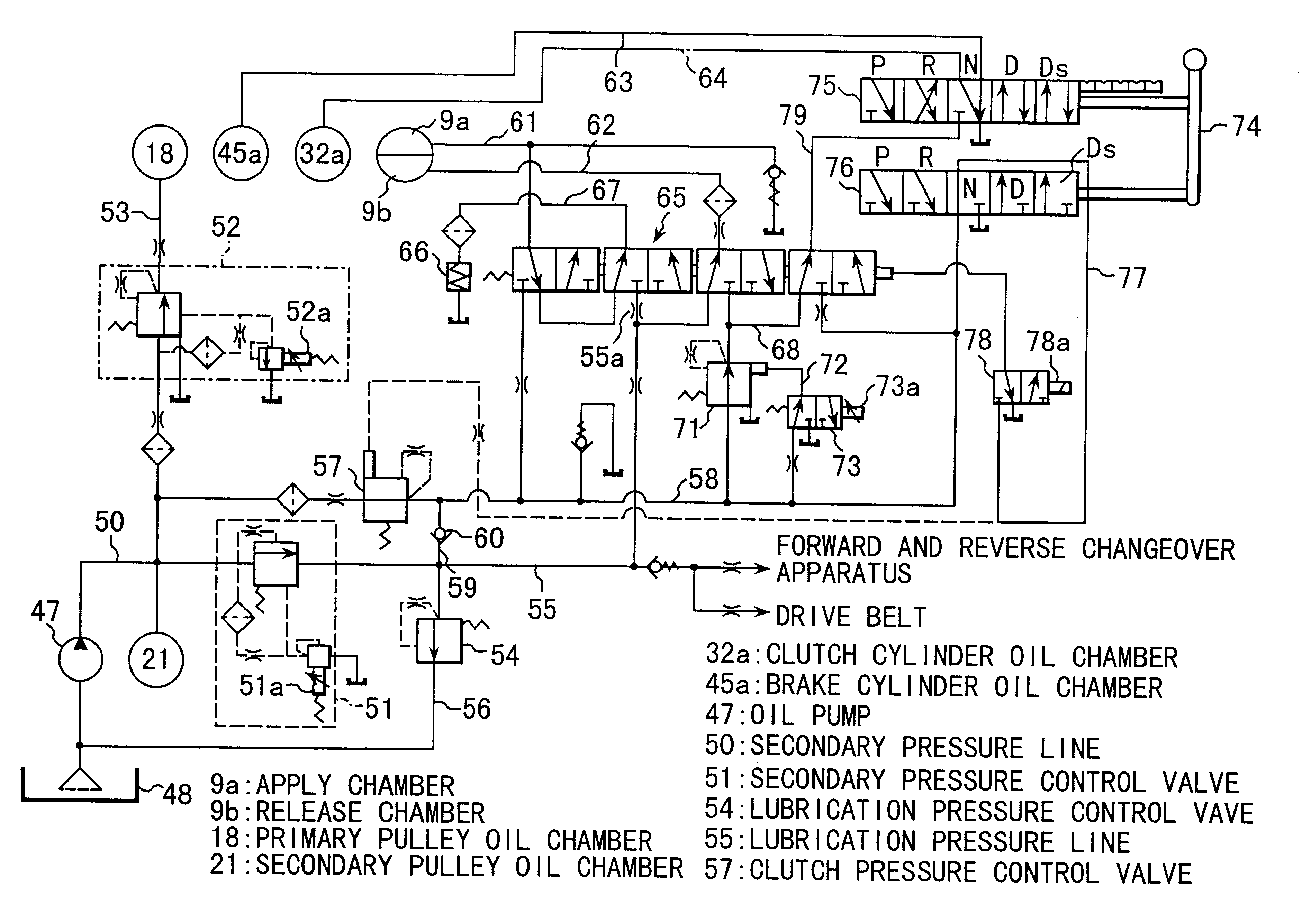 Hydraulic control system for continuously variable transmission