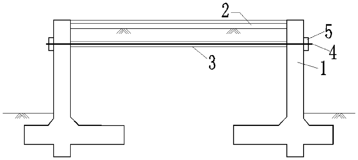 Retaining wall reinforcement structure and active repair method for retaining wall inclination