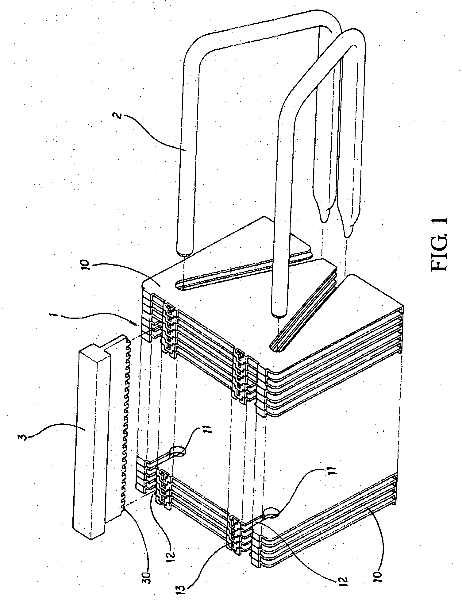Fastening structure for combining heat conducting pipe and fins