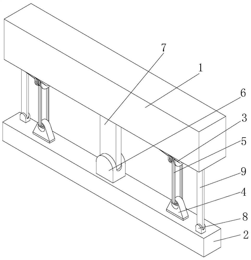 Hoisting device for green building assembly type prefabricated wallboard
