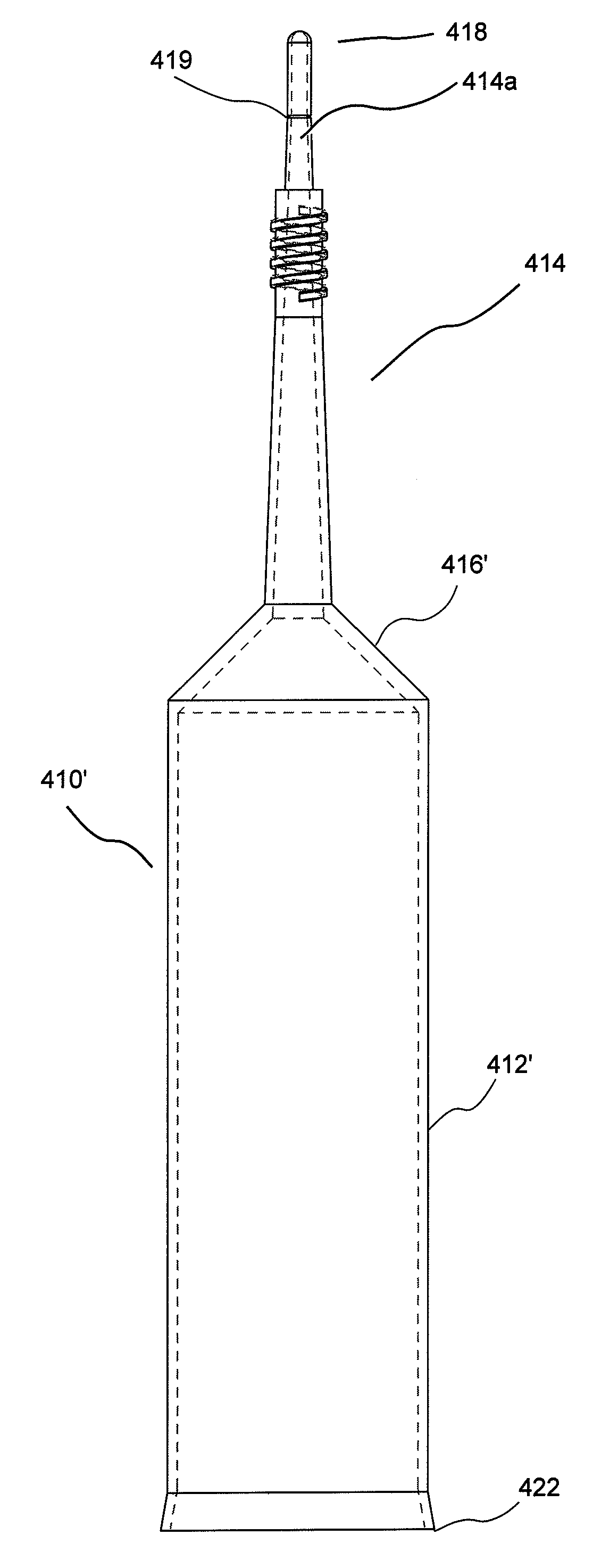 Syringe for use with injectors and methods of manufacturing syringes and other devices