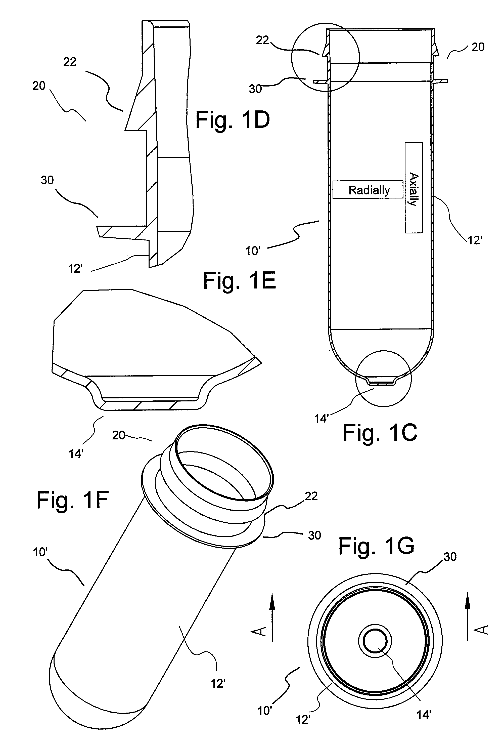 Syringe for use with injectors and methods of manufacturing syringes and other devices