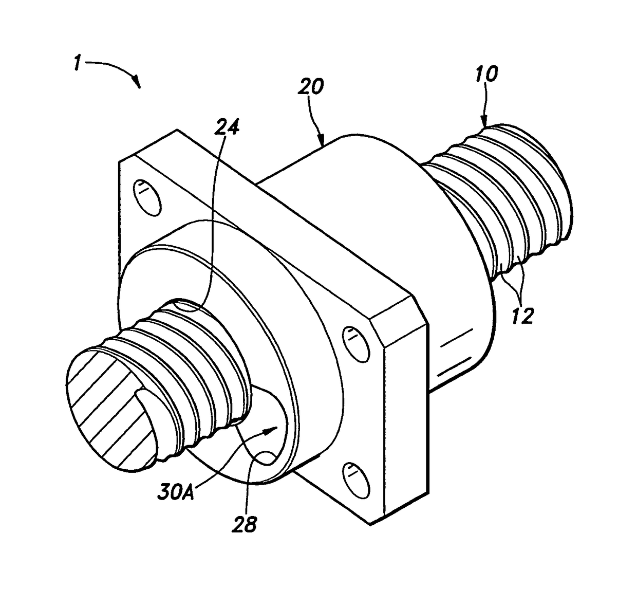 Plastic nut for ball screw and method for manufacturing same