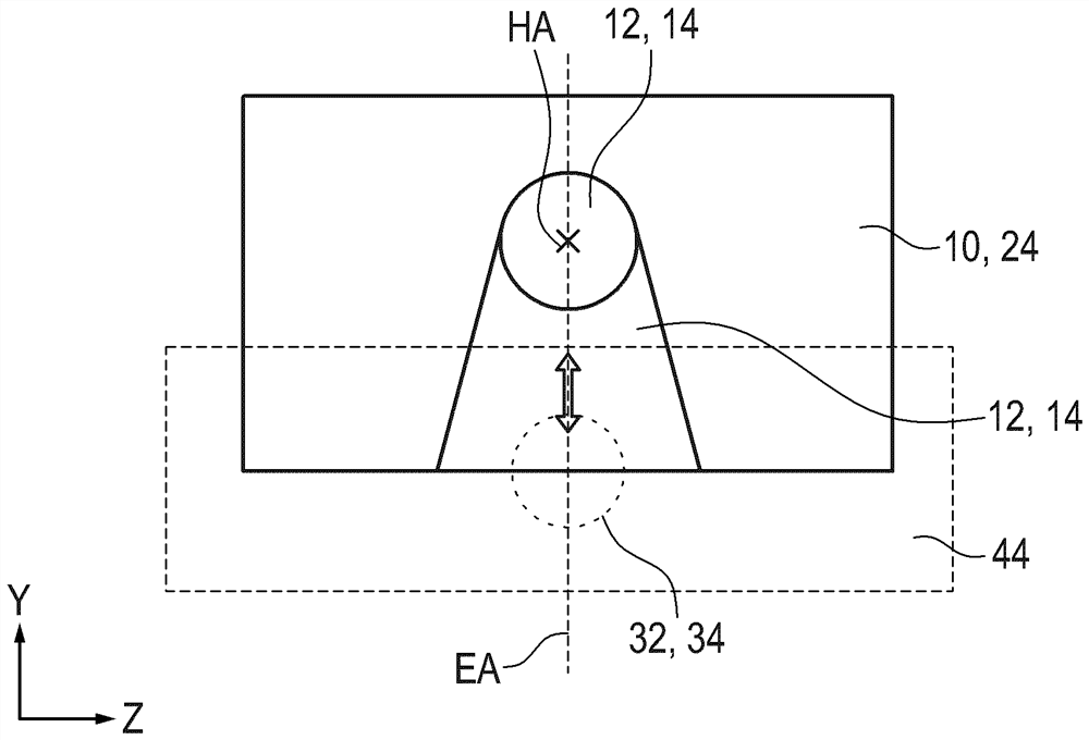 Receiving device for memory module and motor vehicle having receiving device